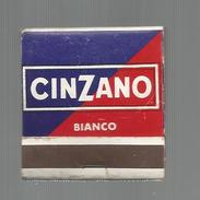 Tabac , Boites , Pochette D'ALLUMETTES , Publicité , 2 Scans , CINZANO BIANCO , Recette Italienne - Boites D'allumettes - Etiquettes