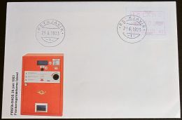 ISLAND 1983 Mi-Nr. ATM 1 Automatenmarke FDC - Franking Labels