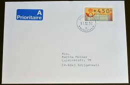 SCHWEDEN 1992 Mi-Nr. 2 Automatenmarke FDC - Automatenmarken [ATM]