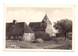 2250 HUSUM - SCHOBÜLL, Kirche, 1944 - Husum