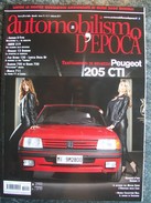 AUTOMOBILISMO D'EPOCA N °2 FEBBRAIO 2017 PEUGEOT 205 CTI,RENAULT 12 GORDINI FIAT RITMO ABARTH,LANCIA DELTA HF - Moteurs