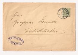 Entier WURTEMBERG TETTNANG 1910 - Other & Unclassified