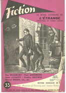 FICTION N° 33 Aout 1956 Revue Littéraire De L'étrange Fantastique Et Science Fiction - R BRADBURY, P ANDERSON, Etc - Other & Unclassified