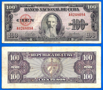 Cuba 100 Pesos 1950 Aguilera Caraibe Caribe Kuba Pesos Paypal Skrill Bitcoin OK! - Kuba