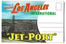 Etats-Unis - California - Californie - Aviation - Avions - Aéroport - Jet Port -Dépliant 10 Vues (une De Chaque Côté X 5 - Tourism Brochures