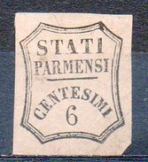 ITALIE (Anciens états) - 1859 - PARME (Gouvernement Provisoire) - N° 1a - 6 C. Rose Pâle- (Timbre-taxe Pour Journaux) - Parme