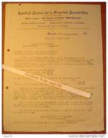 Syndicat Central De La Propriété Immobilière, Place St-Géry, Bruxelles 1924 - 1900 – 1949