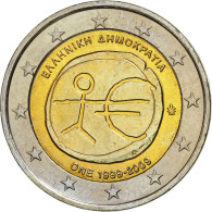 Grèce, 2 Euro, 10 Jahre Euro, 2009, SPL, Bi-Metallic - Griekenland