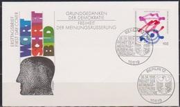 Bund FDC 1995 Nr.1789 Grundgedanken Der Demokratie ( D 582 ) - FDC: Briefe