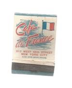 G-I-E, Tabac, Boite, Pochette  D'ALLUMETTES, Publicité, 2 Scans, Café DeFrance , New York City - Boites D'allumettes - Etiquettes