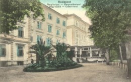 * T4 Budapest XIII. Margitsziget, Nagyszálló + 1917 Tábori Posta Kirendeltség... - Non Classificati