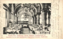 T2/T3 Budapest VII. Nemény Béla Gambrinus Étterme, BelsÅ‘, Erzsébet Körút... - Non Classés