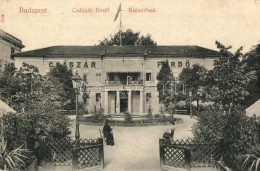 T2/T3 Budapest II. Császár FürdÅ‘, Taussig A. Kiadása (EK) - Non Classés