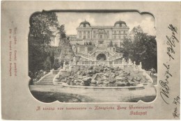 * T2 Budapest I. Királyi Vár Kertészete. Divald Károly 976. Art Nouveau - Non Classificati