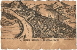 ** T2 Budapest, Újbuda Látképe Óbudáról 1650-ben, Kaucky L.... - Non Classificati