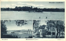 T2 Balatonmária-fürdÅ‘, StrandfürdÅ‘, Partrészlet, Csónakok, Szanatórium - Non Classificati