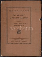 Edgar Allan Poe: Az Arckép. A Fekete Macska. Monumenta Literarum II. Sorozat 10. Szám.... - Non Classificati