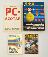 Vegyes Számítástechnikai Könyvtétel, 4 Db: 
Farkas ErnÅ‘: PC-szótár.... - Non Classificati