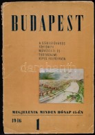 1946 Budapest II. évf. 1. Szám, 1946. Január. Szerk.: Lestyán Sándor.... - Non Classificati