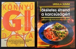 Vegyes Diétás Könyvek, 5 Db: 
Fajcsák Zsuzsanna: A Fogyás Hét Lakat Alatt... - Non Classés