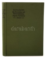 Zeitschrift Des Deutschen Und Österreichisen Alpenverein. 1925. Innsbruck, 1925. Verlag Des D. Und Ö.... - Non Classificati