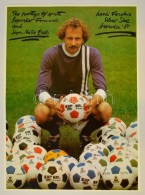 1980 Artex Futball Labda Reklámplakát Fazekas László Európai EzüstcipÅ‘s... - Other & Unclassified