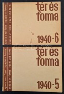 1940 Tér és Forma, építÅ‘mÅ±vészeti Havi Folyóirat, 5. és 6.... - Non Classificati