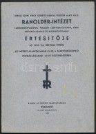 1936 Depaul Szent Vince Szeretet Leányai (Irgalmas NÅ‘vérek) Vezetése Alatt álló... - Non Classificati