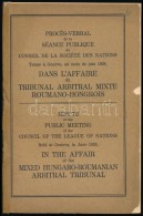 1928 Minute Of The Public Meeting Of The Council Of The League Of Nations. Held At Geneva, In June 1928, In The... - Non Classificati