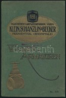 1911 Klein, Schanzlin&Becker Wasser-Armaturen Katalógus. Víz-szerelvény Katalógus.... - Non Classificati
