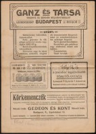 1905 Kazán és Gép-Ujság. Szerk.: Pfeifer Ignác, Bermann Miksa. 1905. December... - Non Classificati