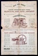 Cca 1900-1910 ElsÅ‘ Proszniczi Gazdasági Gép- és GÅ‘zmotor-Gyár Katalógusa.... - Non Classificati