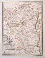 1810 Fejér Vármegye. Comitatus Albensis. Színezett Rézmetszet, Papír, 24x31 Cm... - Altri & Non Classificati