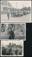 Cca 1914-1945 6 Db Különféle Katonai Fotó, Köztük Keményhátú... - Altri & Non Classificati