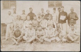 Cca 1917 Magyar Katonák Albániában, Fezben. Fotólap - Altri & Non Classificati
