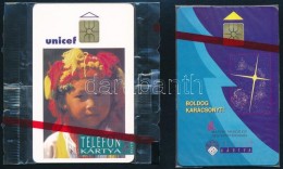 1993 2 Db Bontatlan Telefonkártya: Unicef, Boldog Karácsonyt! - Unclassified