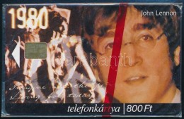 2000 John Lennon Emlékére, Bontatlan Telefonkártya UV-felülnyomással - Unclassified