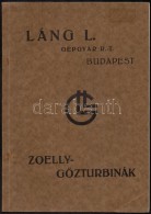 L. Láng Gépgyár Rt., Képes Prospektus, Papírkötésben, Jó... - Pubblicitari