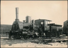 Cca 1920-1930 Ganz-mozdony, Fotó, 11×17 Cm - Altri & Non Classificati