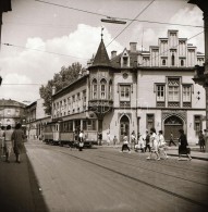 Cca 1969 Szegedi Villamos A Fekete Háznál, Szabadon Felhasználható, Vintage... - Altri & Non Classificati