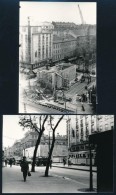 1963 Budapest, Ideiglenes Villamos Végállomás Az Astóriánál, A... - Altri & Non Classificati