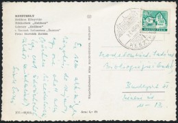 1962 Zelk Zoltánné Sinka Erzsébet Irodalomtörtész üdvözlÅ‘ Sorai Egy... - Other & Unclassified