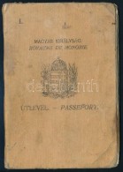 1930-1932 Magyar Királyság Fényképes útlevele Múszaki TisztivselÅ‘,... - Non Classificati