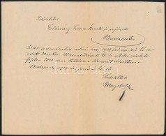1919 Bp., Kölcsön VisszafizetésérÅ‘l Szóló Nyugtatvány - Non Classificati