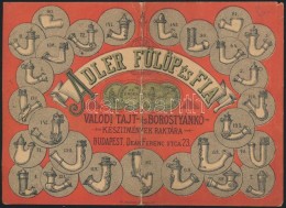 1907 Adler Fülöp és Fia Pipa Kereskedésének Díszes Számlája,... - Unclassified