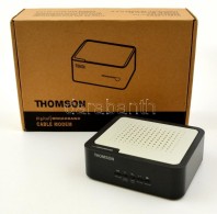 Thomson TCM 420 Kábelmodem, Eredeti Dobozában, Tartozékokkal, TelepítÅ‘ CD-vel,... - Altri & Non Classificati