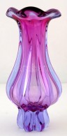 Dekoratív Muránói Formába Fújt Váza, Anyagában Színezett,... - Glass & Crystal