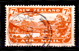 Nuova-Zelanda-0056 - Posta Aerea 1931 - Y&T N. 3 (o) Used - Senza Difetti Occulti. - Posta Aerea
