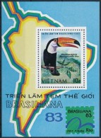 (*) 1983 Nemzetközi Bélyegkiállítás Brasiliana '83, Rio De Janeiro Blokk 21 - Altri & Non Classificati