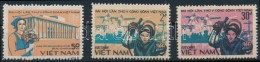 (*) 1983 A Vietnami Szakszervezet Kongresszusa Sor Mi 1387-1389 - Altri & Non Classificati